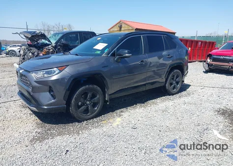 2021 Toyota Rav4 Hybrid Xse from USA, damaged, VIN 4T3E6RFV4MU058397